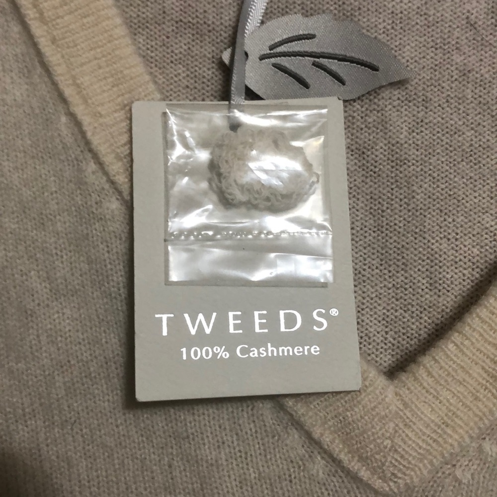 NWT Tweeds Cashmere Sweater Large